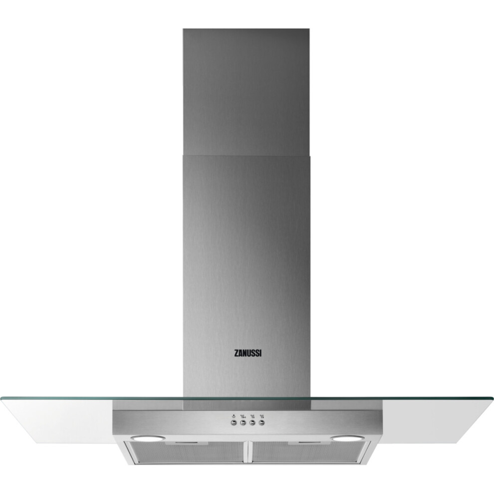 Zanussi ZHC92653XA 90 cm Chimney Cooker Hood - Stainless Steel