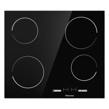 Hisense E6431C 60cm 4 Burners Ceramic Hob Touch Control Black
