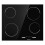 Hisense Hisense E6431C 60cm 4 Burners Ceramic Hob Touch Control Black 1