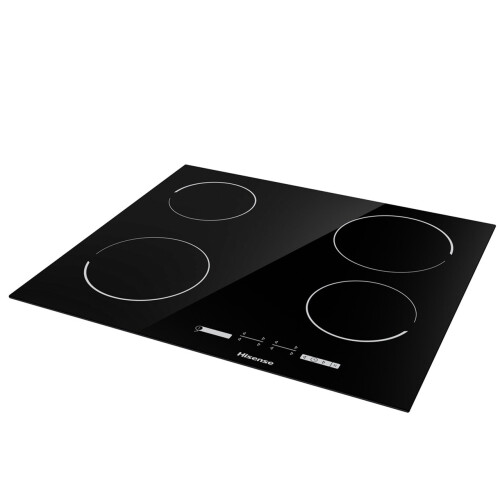 Hisense Hisense E6431C 60cm 4 Burners Ceramic Hob Touch Control Black 2