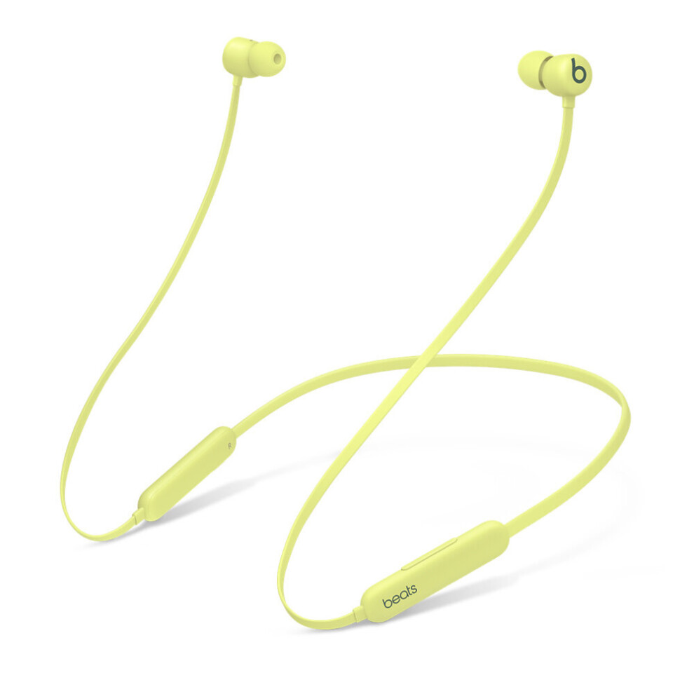 Beats Flex - All-Day Wireless Earphones - Citrus Yellow | MYMD2ZM/A
