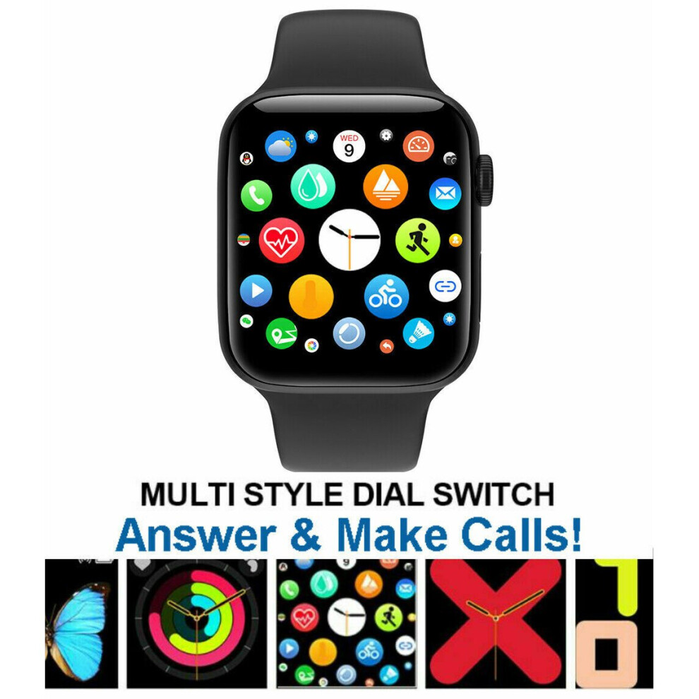 Smart Watch For Iphone Ios Android Phone Bluetooth Heart Rate Fitness Tracker 780305603198