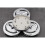 Mazda Set of 4 Silver Mazda alloy wheel caps 3