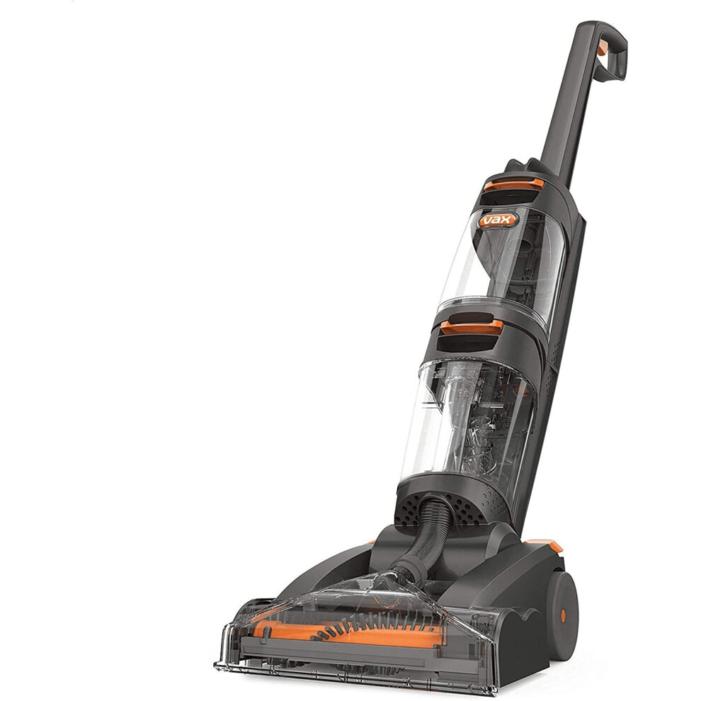 Vax Dual Power Carpet Cleaner, 2.7 Litre, 800 W, Grey/Orange