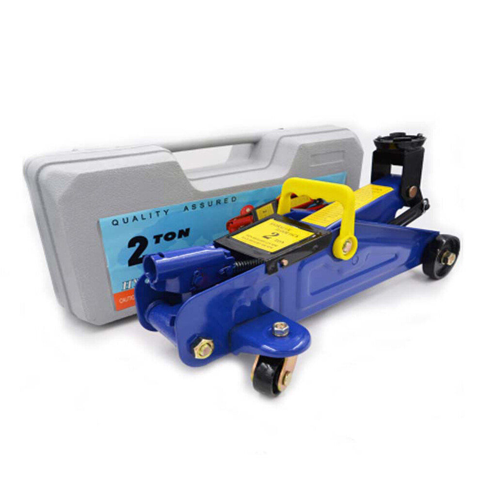 Autofather 2 Ton Hydraulic Floor Trolley Jack Tonne Lifting Heavy Duty Car Van Suv Garage