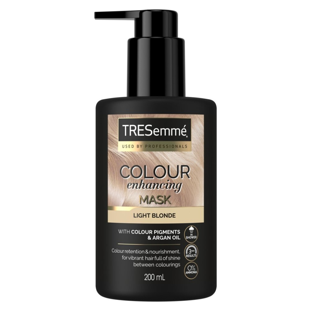 Tresemme LightBlondeColourEnhancing HairMask with ColourPigments,200ml