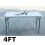 4ft Camping Catering Heavy Duty Folding Trestle Table 7