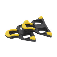 (Yellow) 2pcs Self-Locking Bicycle Cycling Pedals Cleats Bike Sporting For SPD-SL