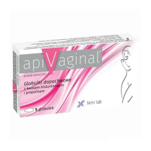ApiVaginal, vaginal globules, globulki dopochwowe , 5 pieces