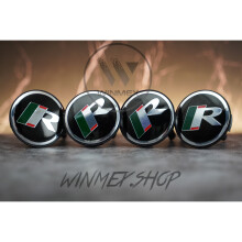Set of 4 Jaguar R alloy wheel caps 59mm