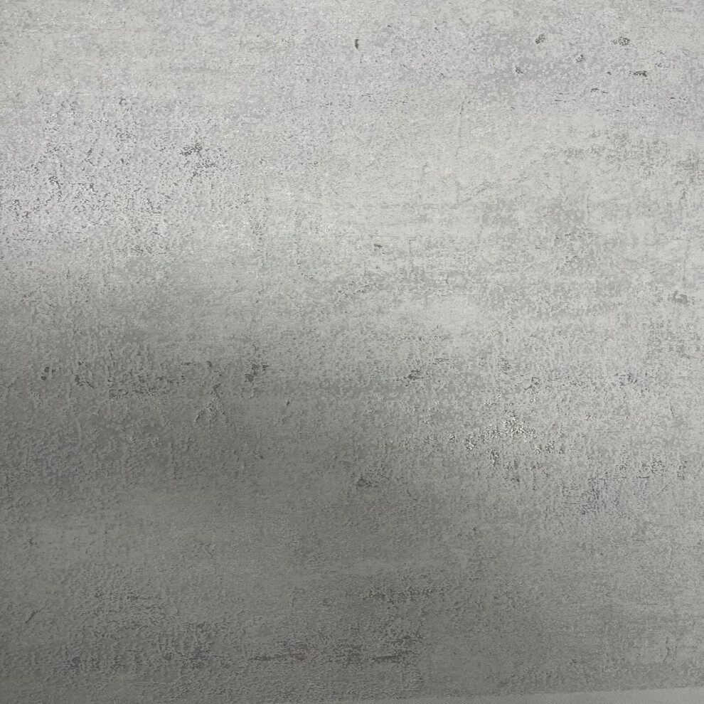 As Creation (37903-2) Industrial Stone Concrete Distressed Wallpaper Grey Metallic Texture