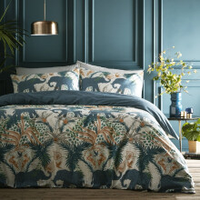 Savannah teal duvet set