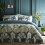 Savannah teal duvet set 1