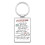 A Little Hug Inspired Words Metal Keyring Sentimental Gift Range 1