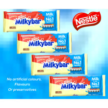 Nestle Milkybar White Chocolate X 4