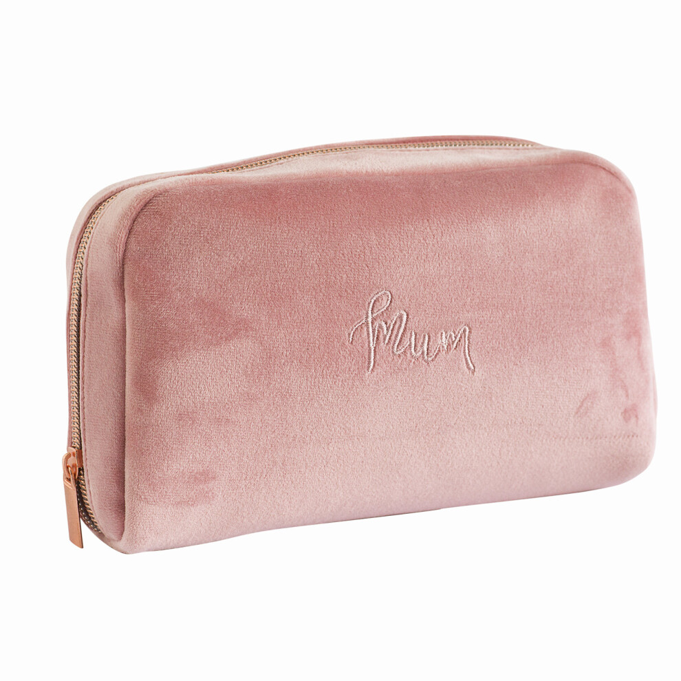 Said With Sentiment (Mum) Velour Cosmetic Beauty Bag