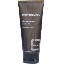 Every Man Jack, Shave Cream, Sensitive Skin, Fragrance Free, 200ml
