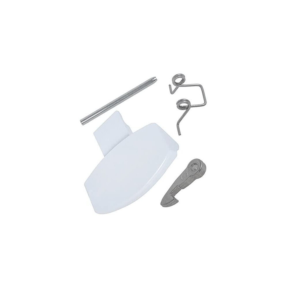 Indesit IWDE126UK, IWME126UK Washing Machine White Door Handle Hook Catch Kit