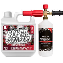 (Cherry 1 x 1L, 1 x Pro-Kleen Karcher Lance) Super Concentrate Snow Foam Car Shampoo Kits