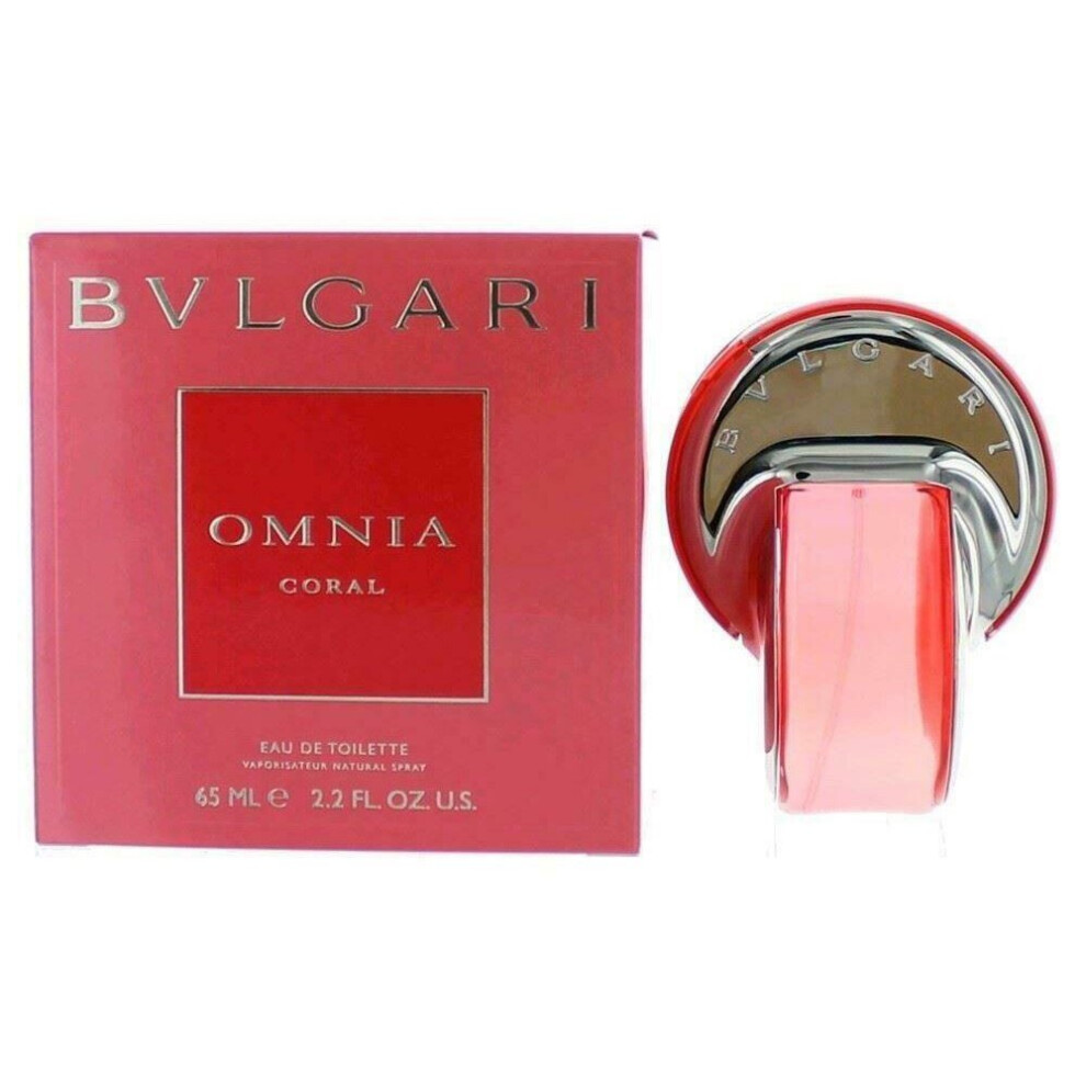 OMNIA CORAL by Bvlgari 2.2 oz Spray edt Perfume Women