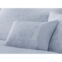 Regal Jacquard Filled Cushion Traditional Blue