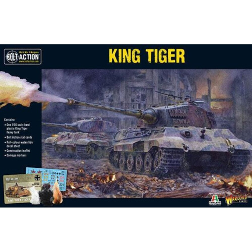 Bolt Action King Tiger - Tabletop Miniatures Wargame