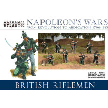 Wargames Atlantic Napoleonic British Riflemen