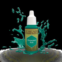 Il pittore dell'esercito Elemental Bolt Warpaint - Acrilic non tossico pesantemente pigmentato vernice a base d'acqua per tavolo da gioco da tavolo d