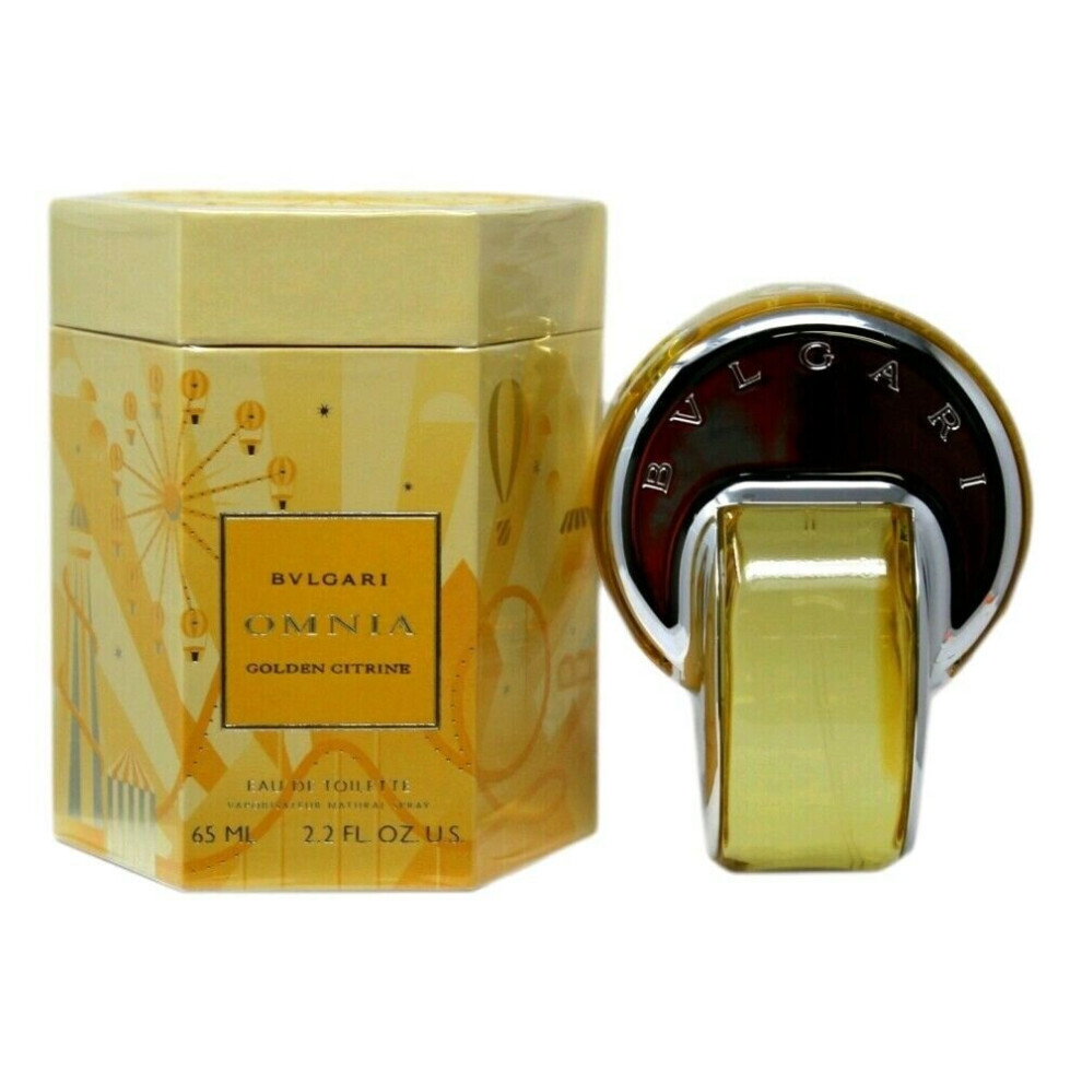 Omnia Golden Citrine by Bvlgari, 2.2 oz EDT Spray for Women Eau De Toilette