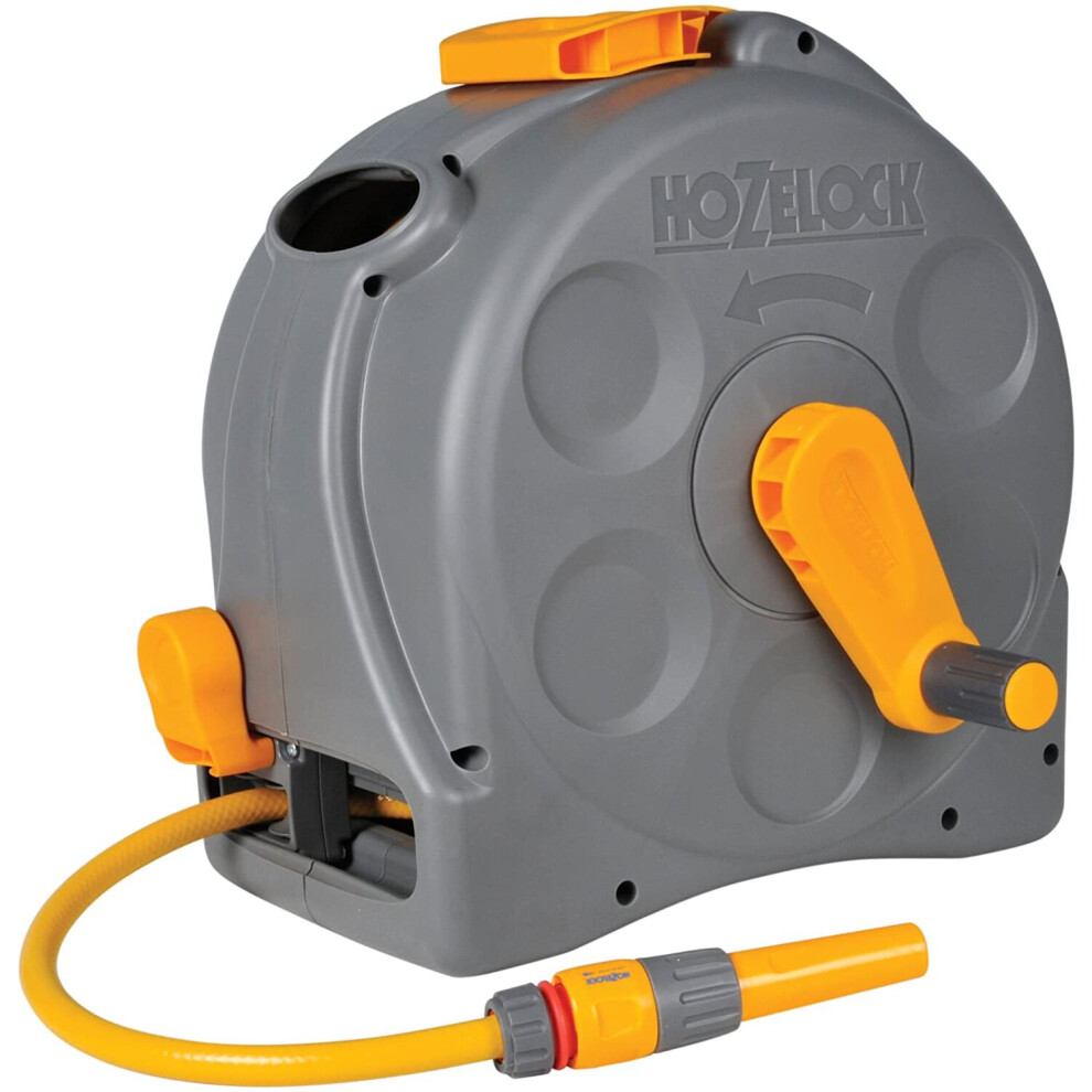 Hozelock 2415 0000 Compact 2in1 Reel with 25m Hose