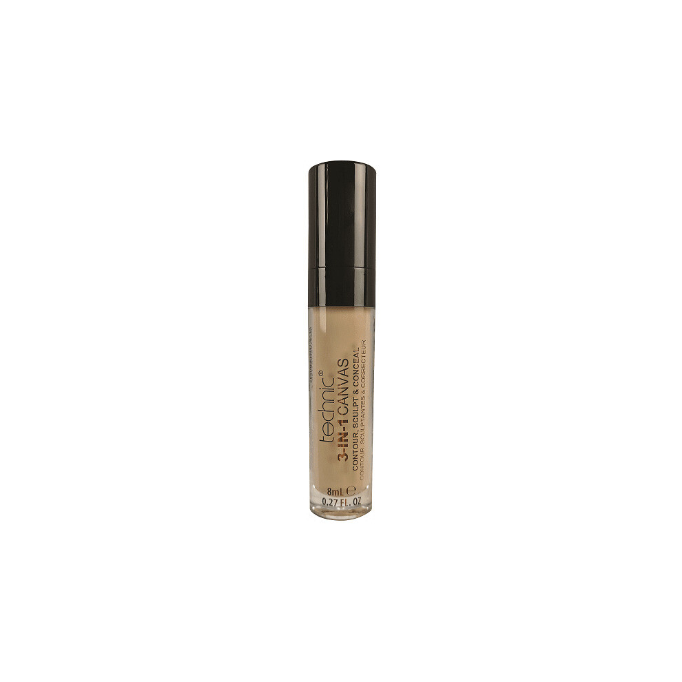 (Ivory) Technic 3in1 Concealer-Contour,Sculpt,Conceal 8 ml
