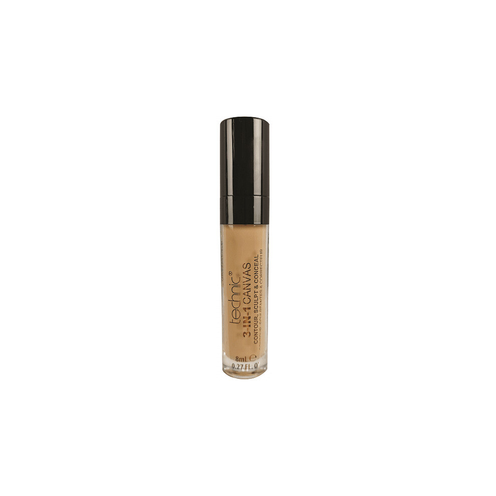 (Beige) Technic 3in1 Concealer-Contour,Sculpt,Conceal 8 ml