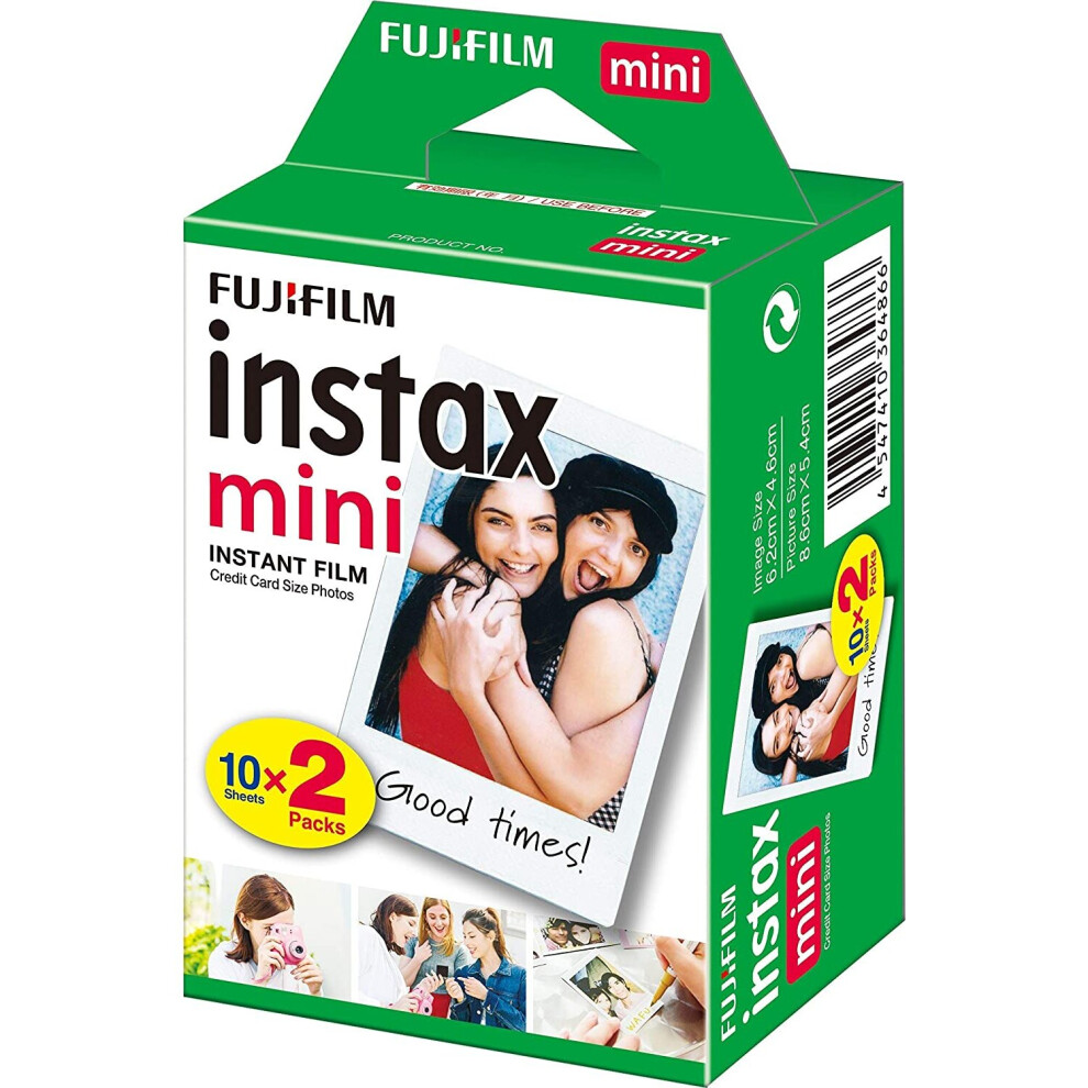 instax 16386016 Mini Film, 20 Shot Pack