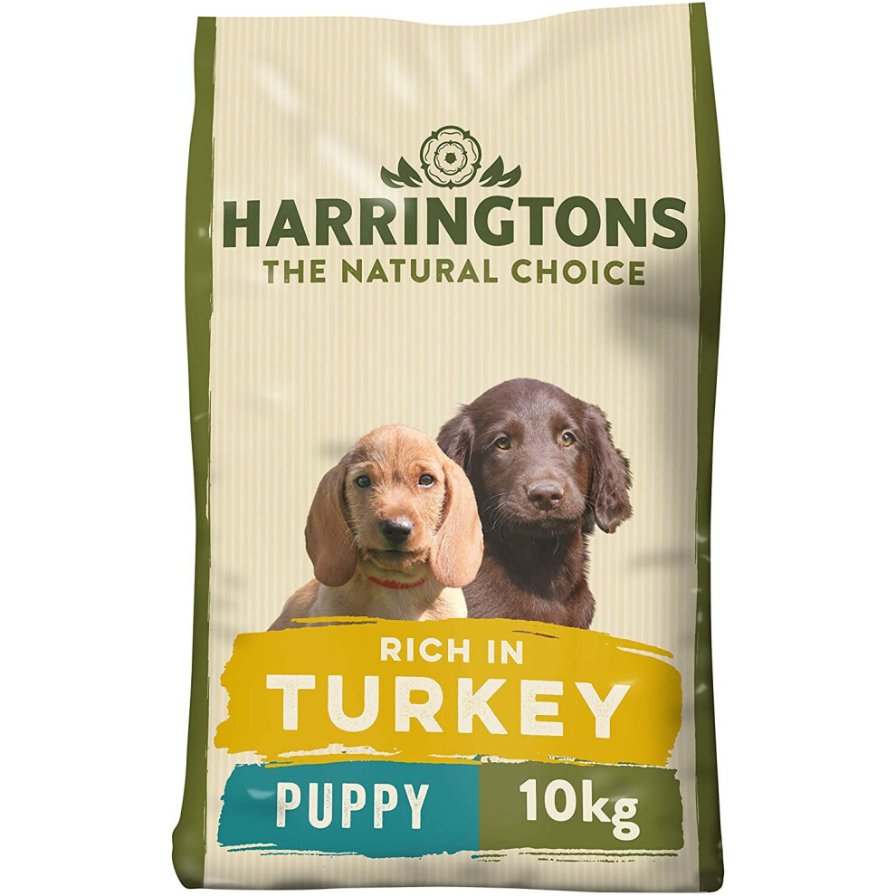 Harringtons Complete Dry Puppy Food Rich In Turkey & Rice 10 Kg