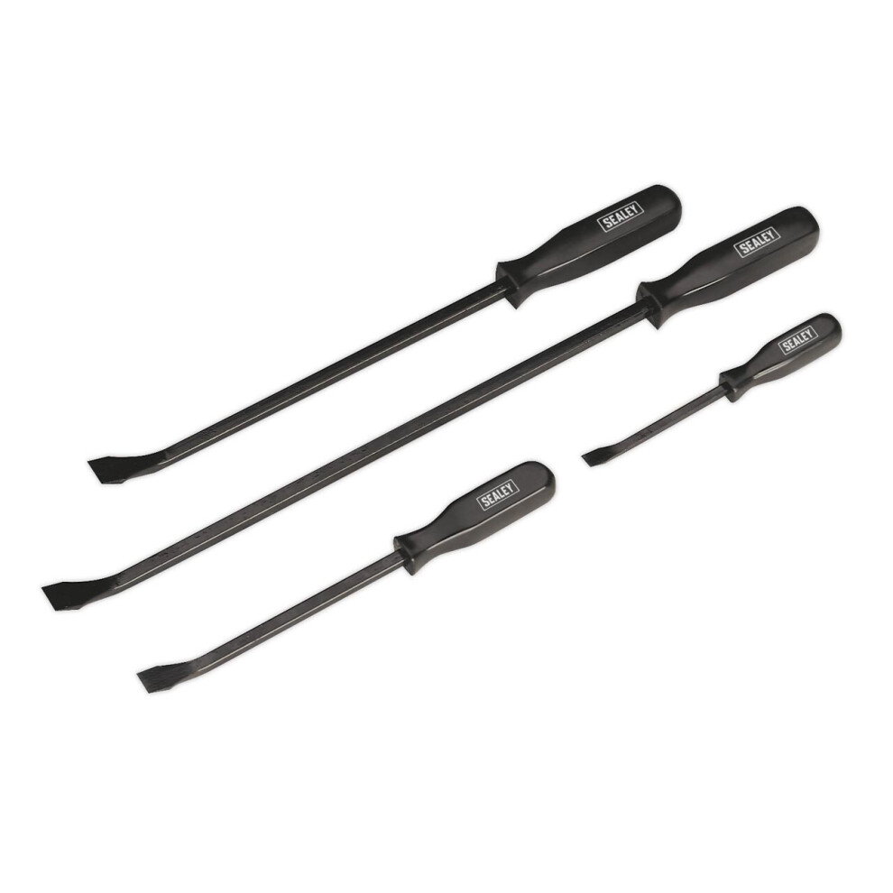 Sealey AK206 Chrome Vanadium Prybar Set 4 Piece