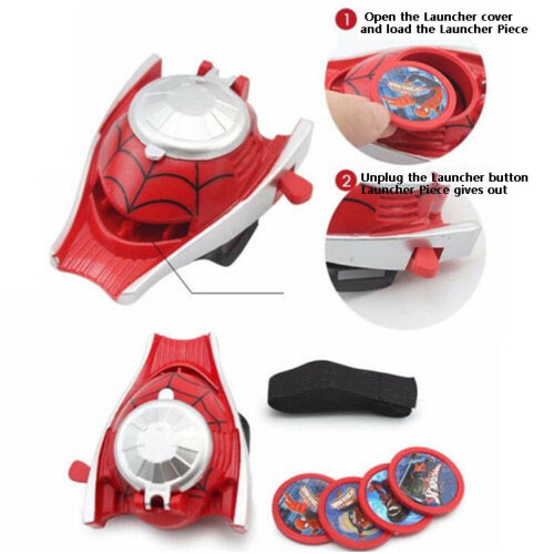 Marvel Marvel Avenger SuperHero Wrist transmitter Glove Web Shooter Spiderman 2