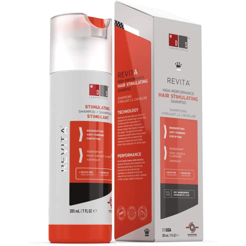 Ds Laboratories Ds Lab Revita Stimulating Shampoo 205Ml Hair Growth High Performance By Revita