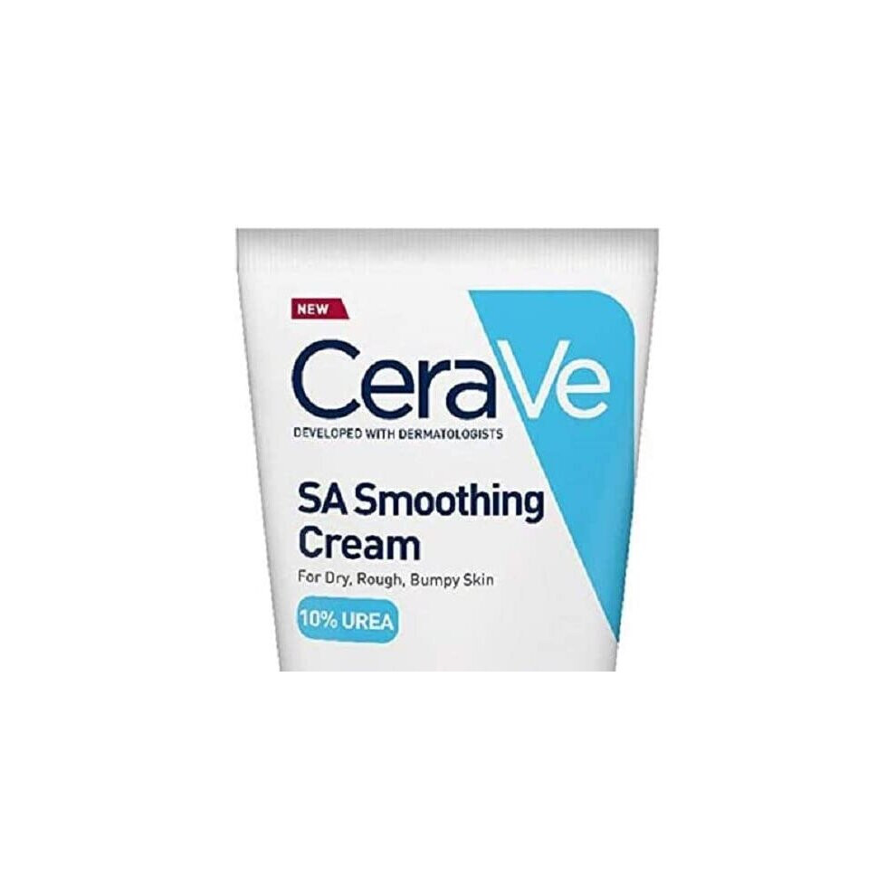 CeraVe SA Smoothing Cream 177ml/6oz | Body Moisturiser for Smoother Skin in Just 3 Days