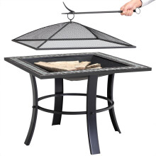 Mosaic Table Fire Pit BBQ Barbecue Grill, Best