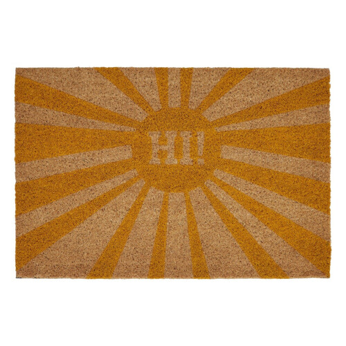 Premier Housewares Hi Doormat Eye-catching Sunburst Pattern