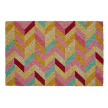 Chevron Doormat Anti-slip Sustainable Coconut Coir