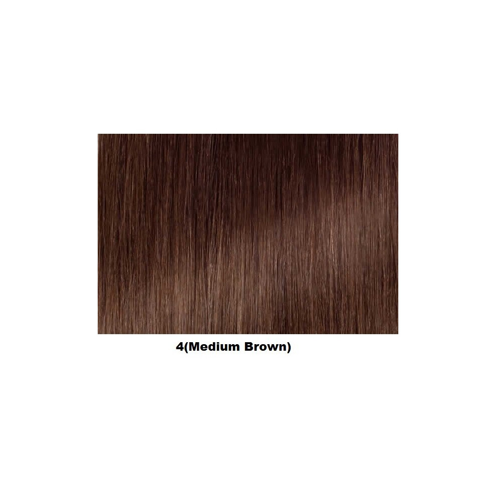 Brand: Sleek Unisex Brown,Multicoloured ( 4 Medium Brown) Sleek Fashion Syn "Nia"Sophisticated Wig With Softly Feathered Ends Free Uk Post