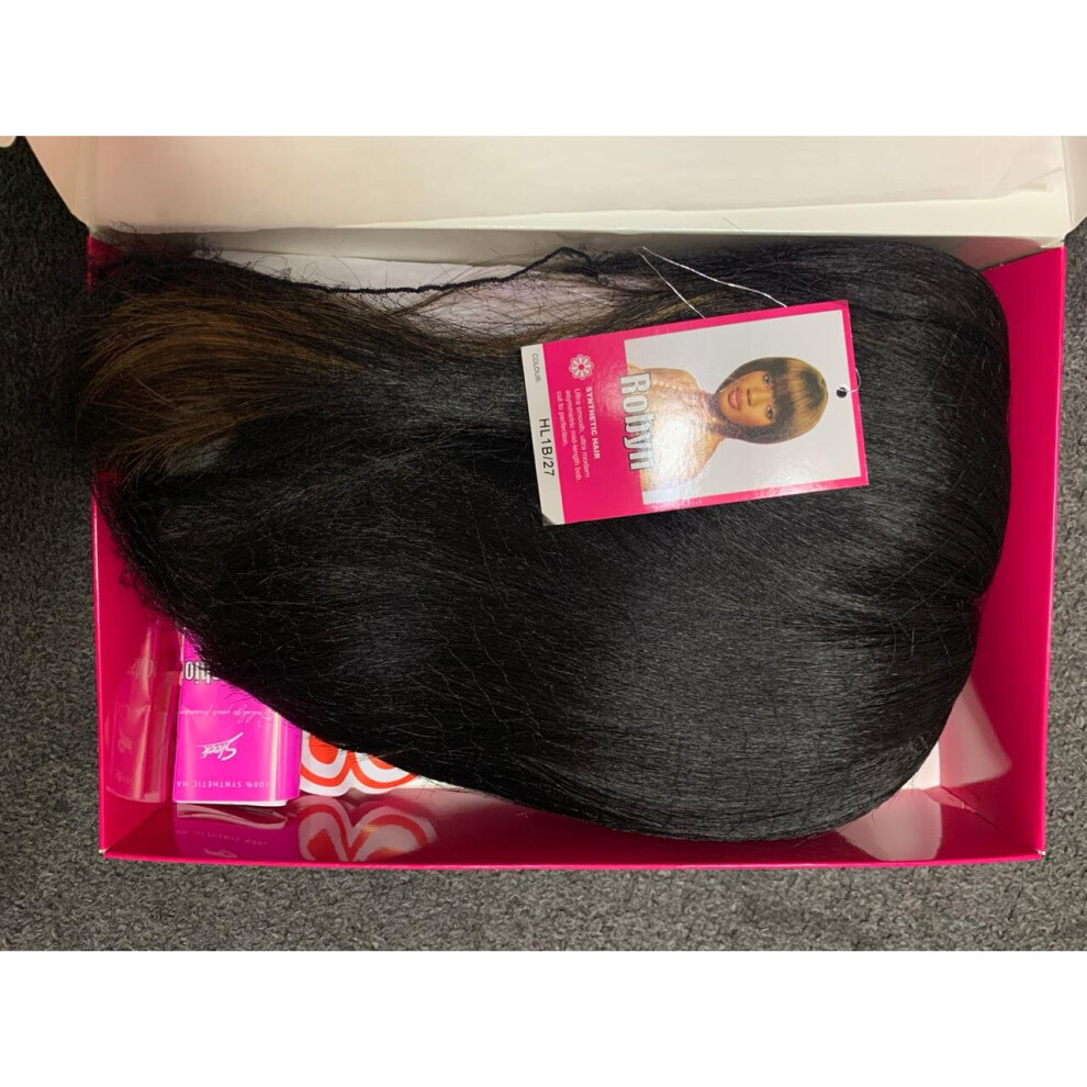 Brand: Sleek Unisex Multicoloured ( Hl1b27) Sleek Fashion Syn "Nia"Sophisticated Wig With Softly Feathered Ends Free Uk Post