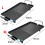 (L(48x27x8cm)) Electric Table Top Grill Griddle BBQ Cooking Cast 2