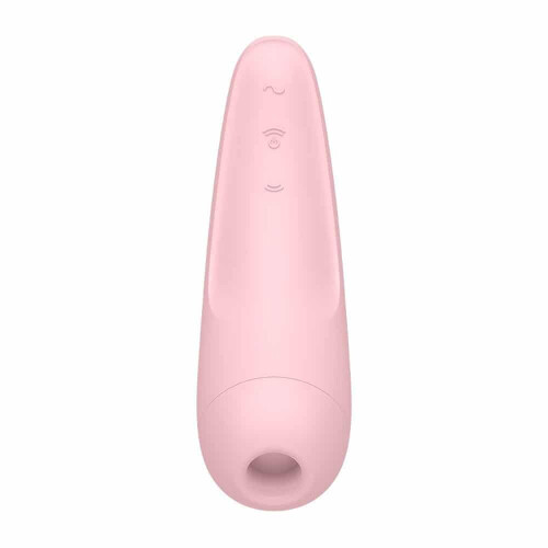 Satisfyer App Enabled Curvy 2 Plus Clitoral Massager Pink 1