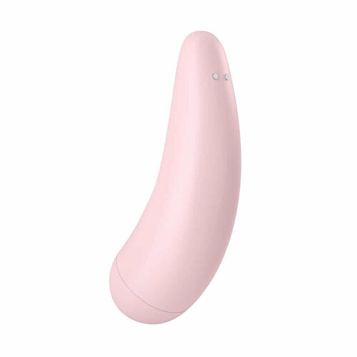Satisfyer App Enabled Curvy 2 Plus Clitoral Massager Pink 2