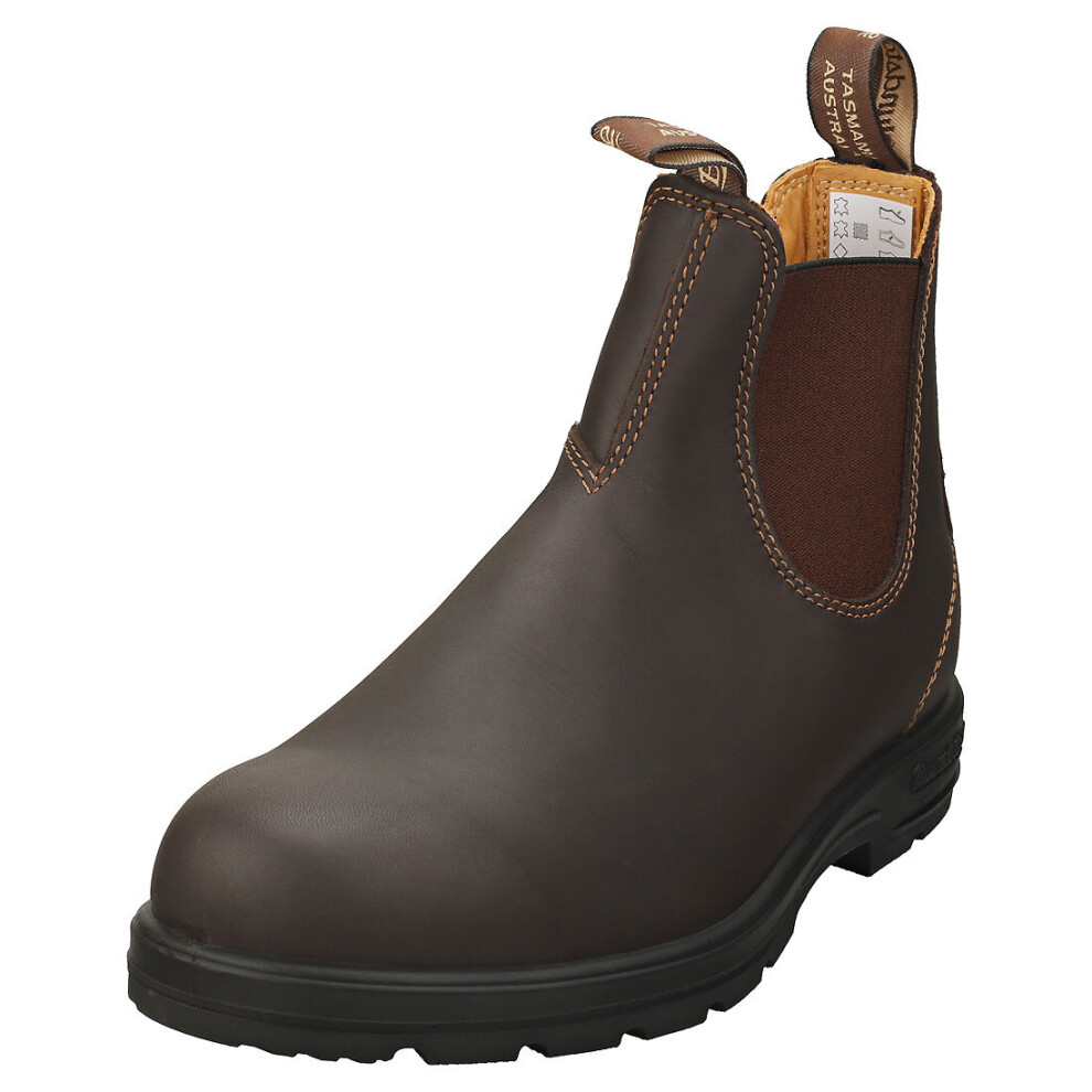 (7) Blundstone 550 Womens Chelsea Boots in Walnut