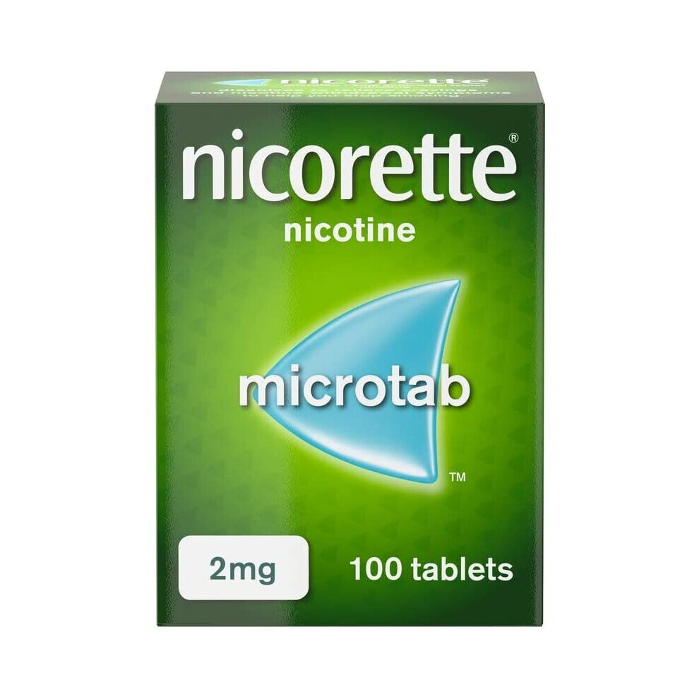 Nicorette Microtab 2mg 100 Tablets