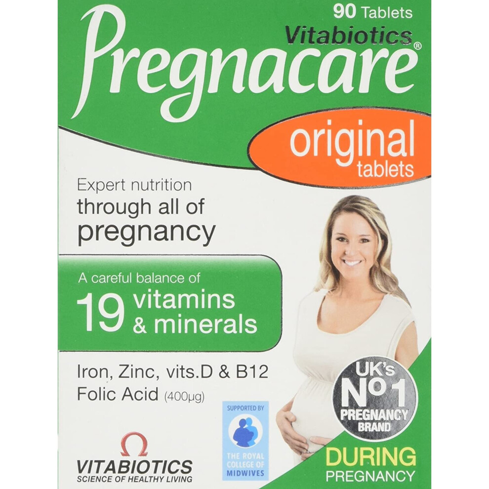 Vitabiotics - Pregnacare Original 90 Vtabs