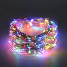 (Colourful) 10m LED Copper Wire Solar String Lights Fairy Garden